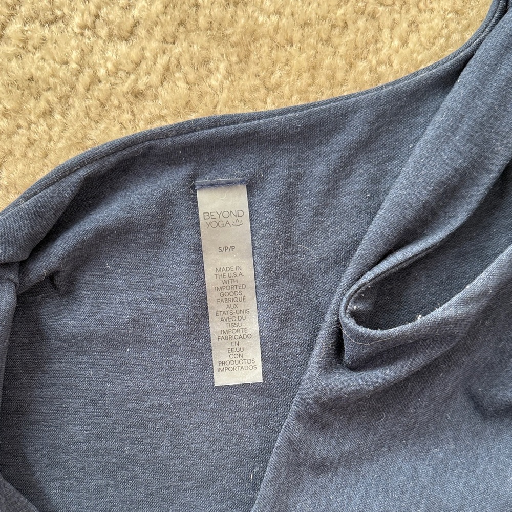 Beyond Yoga Navy Midi Dress (LIKE NEW) - Picture 3 of 4